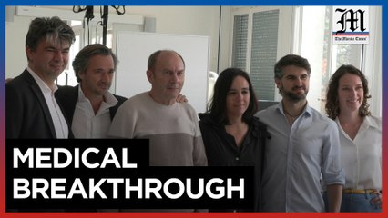 Spinal implant allows Parkinson's patient to walk again