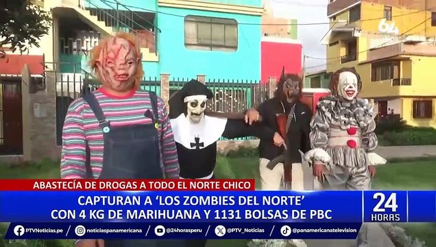 Policías se disfrazan de “Chucky” y “Pennywise” para capturar a comercializadores de droga