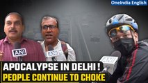 Delhi: Air Quality remains in the severe category, difficulty in breathing| Public reacts | Oneindia