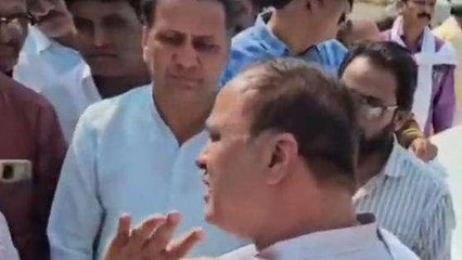 खंडवा: कांग्रेस के पूर्व प्रदेश अध्यक्ष का दौरा, BJP पर साधा जमकर निशाना