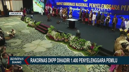 Hadiri Rakornas DKPP, Jokowi Ingatkan Harus Berani Awasi KPU dan Bawaslu