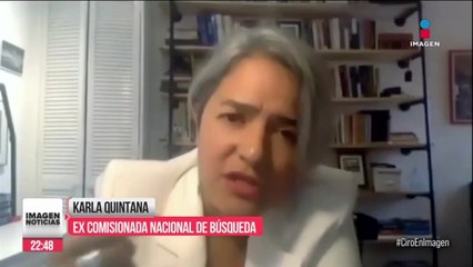 Censo del Gobierno Federal busca reducir número de desaparecidos: Karla Quintana