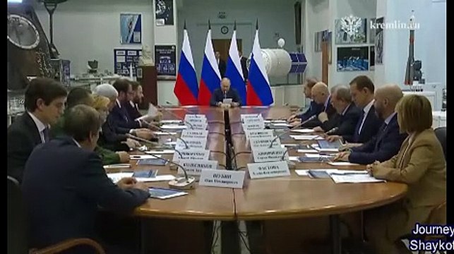The Russian President Vladimir Putin held a meeting on the development of the rocket and space industry