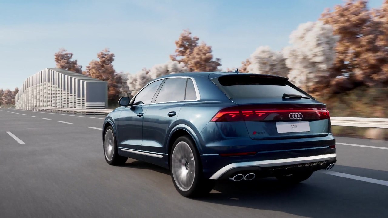 Audi SQ8 – 8-cylinder TFSI engine with cylinder on demand (COD) and sport exhaust system