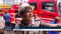 Korsleting Listrik, Bangunan Pasar Tengah Ludes Terbakar