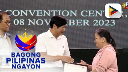 PBBM, pinangunahan ang paggunita sa ika-sampung anibersaryo ng Bagyong Yolanda