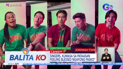 Kapuso Female Singers, kumasa sa pataasan challenge ng "Feeling Blessed Ngayong Pasko" | BK