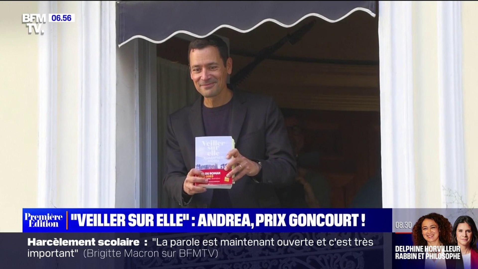 Jean-Baptiste Andrea lauréat du prix Goncourt 2023 pour son livre