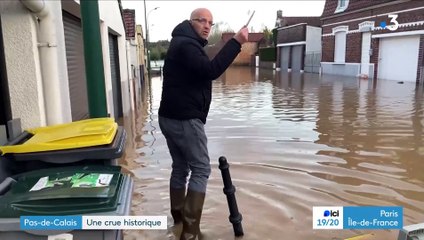 Crues historiques dans le Pas-de-Calais : Certains habitants craquent devant les caméras, épuisés et désespérés par la répétition des inondations