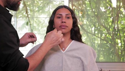 بالفيديو، مكياج من خبير التجميل نبيل مخول لصيف 2023