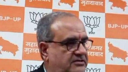 मुरादाबाद: भाजपा प्रदेश अध्यक्ष ने कहा- देश के सामने समस्याओं के लिए कांग्रेस जिम्मेदार