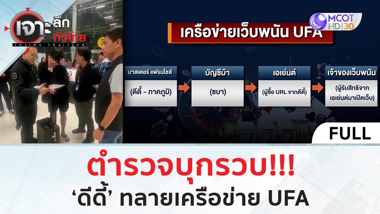 (คลิปเต็ม) ตำรวจบุกรวบ!!! 'ดีดี้' ทลายเครือข่าย...