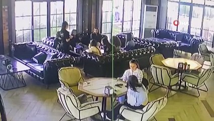 Masada bulunan cep telefonu bir anda patladı