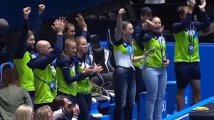 Slovenia 2-1  Win over Australia at the 2023 Billie Jean King Cup finals