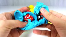 LEARN COLORS for Children w  Play Doh Surprise Eggs Donald Duck Toy Story Spiderman Disney Cars Toys