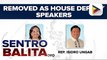 Pampanga Rep. Gloria Macapagal Arroyo at Davao City Rep. Isidro Ungab, inalis bilang House Deputy Speakers