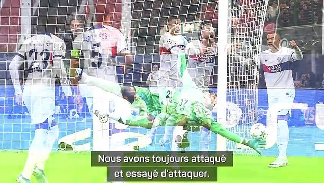 Luis Enrique n'a pas aimé que son équipe rende le match encore plus fou”