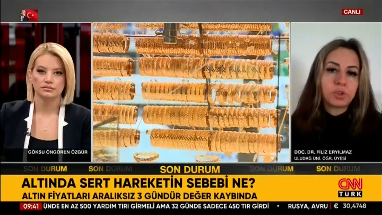 Altın düşüyor! Dolar ve euro ne olacak? Doç. Dr. Filiz Eryılmaz yanıtladı