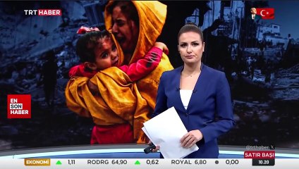 TRT muhabiri Gazze çocuklar için ağladı