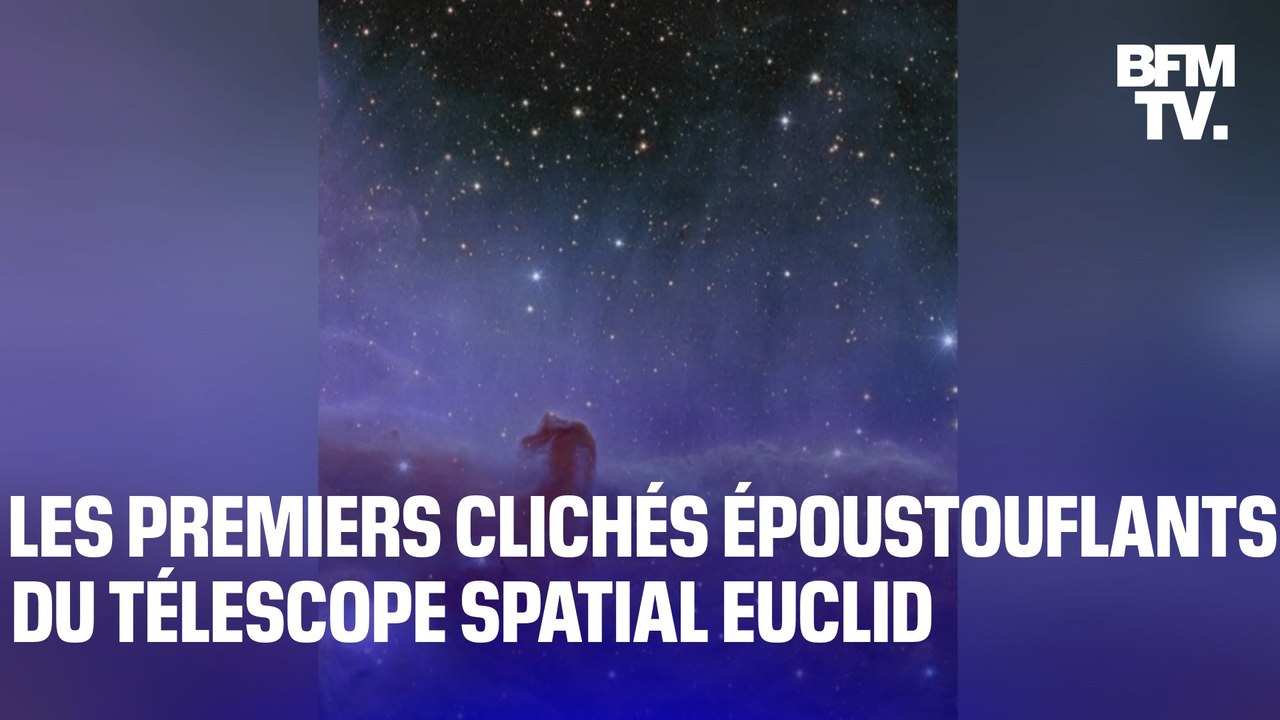 Les premiers clichés époustouflants de l'Univers délivrés par le télescope Euclid