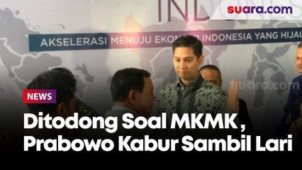 Ditodong Soal MKMK Copot Anwar Usman dari Ketua MK, Prabowo Kabur Sambil Lari-lari