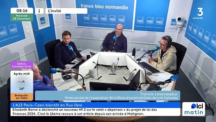 Francis LEVAVASSEUR, porte-parole de 40 millions d'automobilistes dans le Calvados