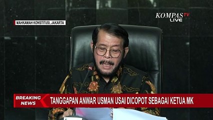 Anwar Usman: Fitnah yang Keji, Saya Dianggap Menggunakan Dalil Agama untuk Kepentingan Tertentu