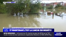 Inondation dans le Pas-de-Calais: le fleuve la Canche est sorti de son lit à Neuville-sous-Montreuil