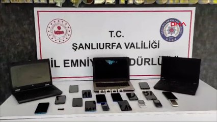 Şanlıurfa'da telefon dolandırıcılığına 5 tutuklama