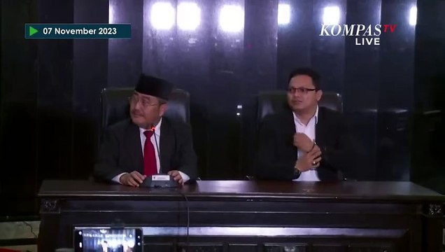 [FULL] Keterangan Ketua MKMK Usai Berhentikan Anwar Usman, Bahas Soal Syarat Capres