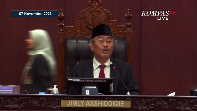 [FULL] Pandangan Ketua MKMK Jimly Usai Berhentikan Anwar Usman dari Ketua MK
