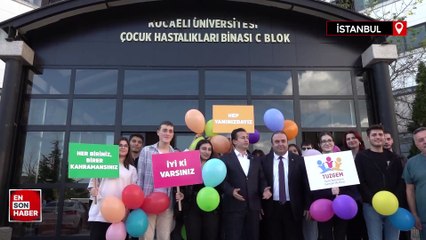 Tuzla Belediye Başkanı Şadi Yazıcı, lösemili çocukları unutmadı