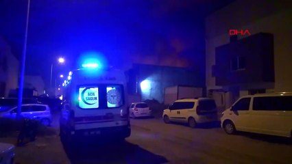 Un incendie s'est déclaré dans l'usine de production de produits de santé à Adana