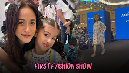 น้ำฝน กุลณัฐ เผยคลิปลูกสาว น้องทาเรีย เดินแบบได้แล้ว เก่งได้แม่มาเต็ม ๆ