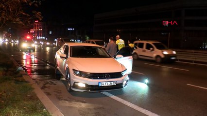 D-100 Karayolu'nda Otomobile Ateş Açıldı, Sürücü Yaralandı