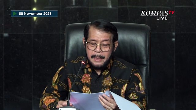 [FULL] Keterangan Anwar Usman Usai Diberhentikan dari Ketua MK, Singgung Politisasi?
