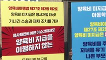 양육비 수천만 원 안 준 친부...1심 징역형 집행유예 / YTN