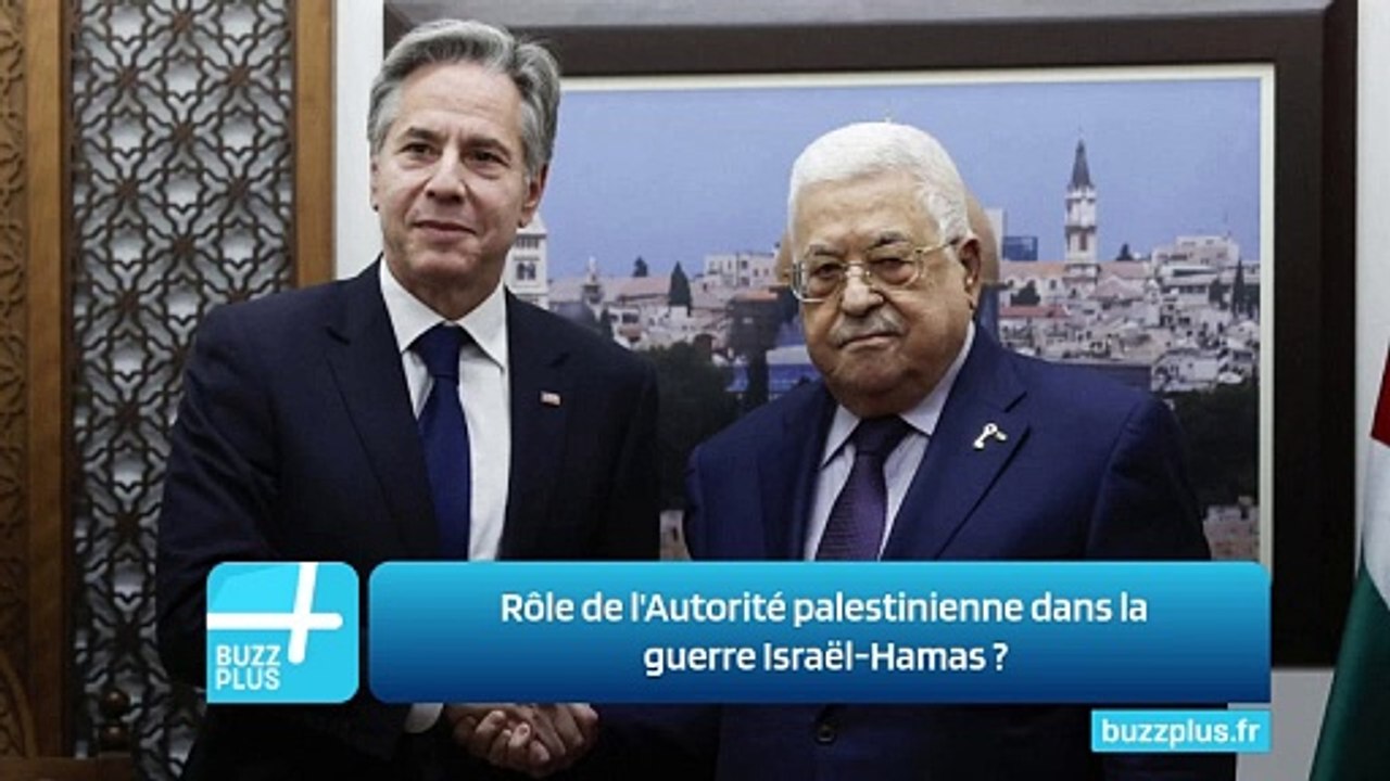 Rôle de l'Autorité palestinienne dans la guerre Israël-Hamas ?