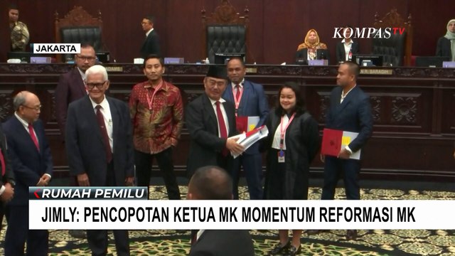 Jimly Asshiddiqie Sebut Pencopotan Anwar Usman Jadi Momentum Reformasi MK