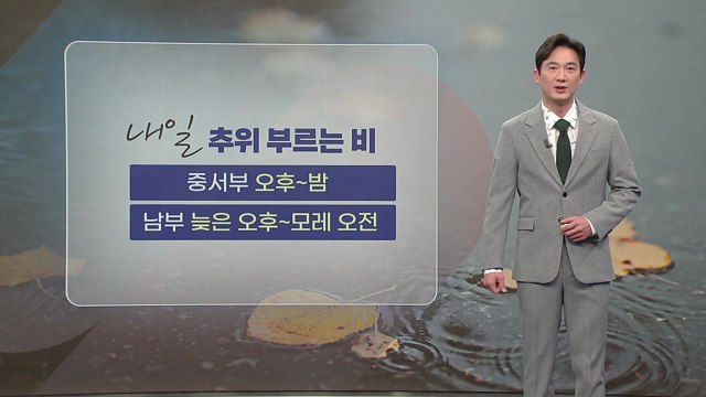 [날씨] 내일 추위 부르는 비...주말 곳곳 영하권 추위 / YTN