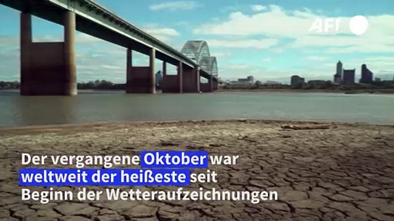 Forscher messen heißesten Oktober seit Beginn der Wetteraufzeichnungen