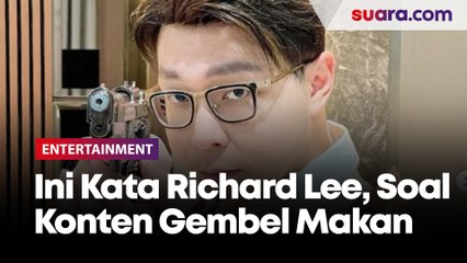 Kata Richard Lee Usai Konten Gembel Makan di Pinggir Jalan Dianggap Melecehkan Masyarakat