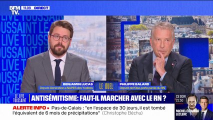 Download Video: Antisémitisme: Benjamin Lucas (Génération.s) appelle Yaël Braun-Pivet et Gérard Larcher à dire que la 