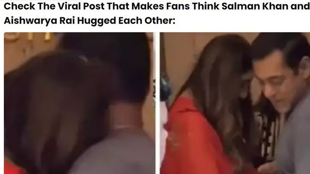Diwali Party 2023: Salman Khan Hug Aishwarya Rai Photo Viral, Fact Check| Boldsky