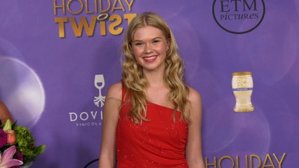 Ava Jean Cutlip "Holiday Twist" World Premiere Red Carpet Arrivals