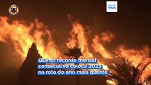 Outubro bate recorde de calor e coloca 2023 na rota para ser o ano mais quente de sempre