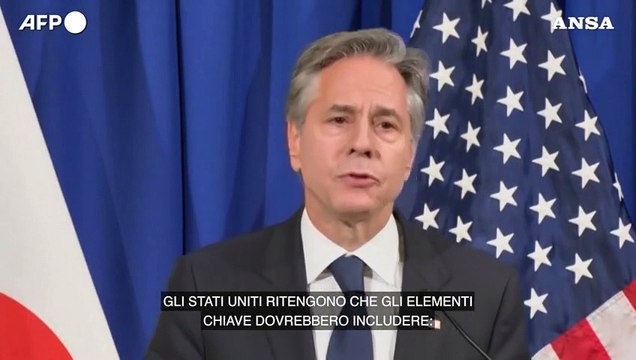 Blinken: Israele non deve rioccupare Gaza