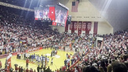 Indiana Basketball Honors Bill Garrett Before Florida Gulf Coast Game