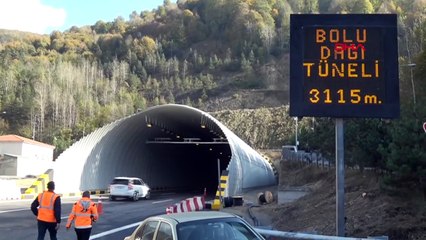 Bolu Dağı Tüneli'nin Uzatılmasıyla Trafik Normale Döndü