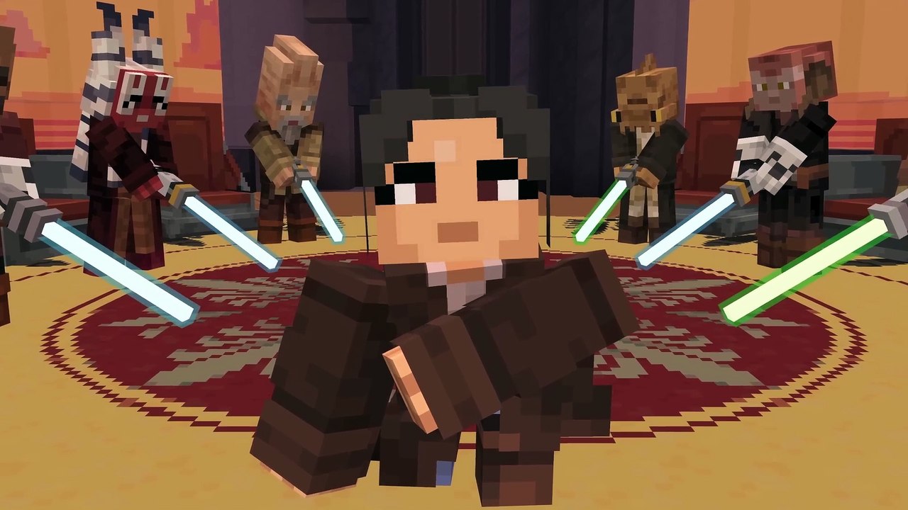 Minecraft - Star Wars Path of the Jedi Launch Trailer   PS4 Games